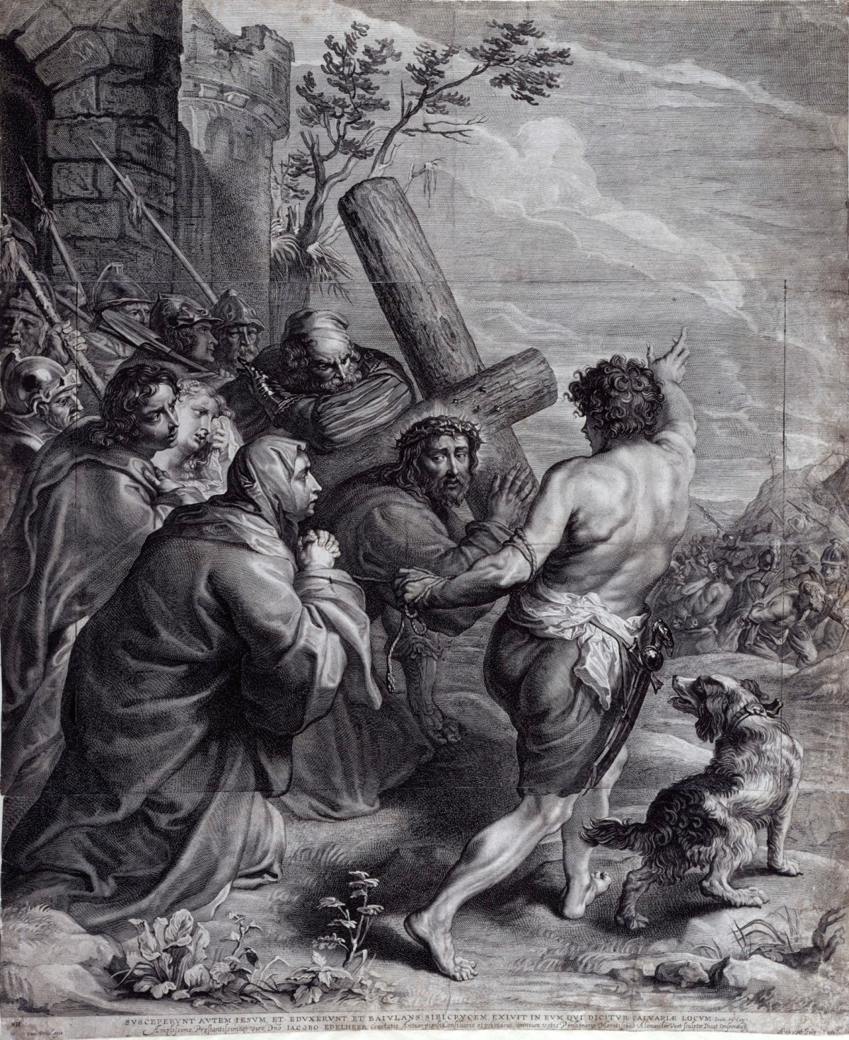 Christ Carrying The Cross Enlarged Version Works Of Art Ra