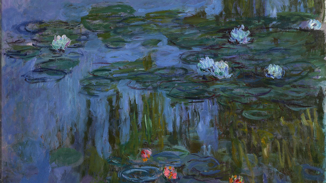 Claude Monet, Water Lilies (detail)
