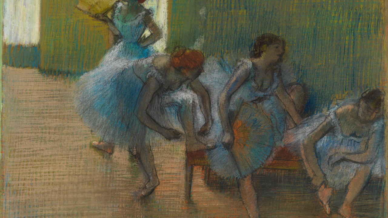 Edgar Degas, Dancers on a Bench