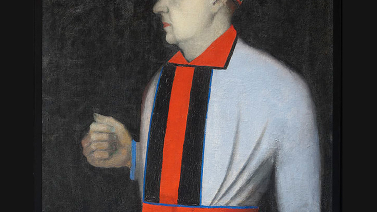 Kazimir Malevich, Portrait of Nikolai Punin
