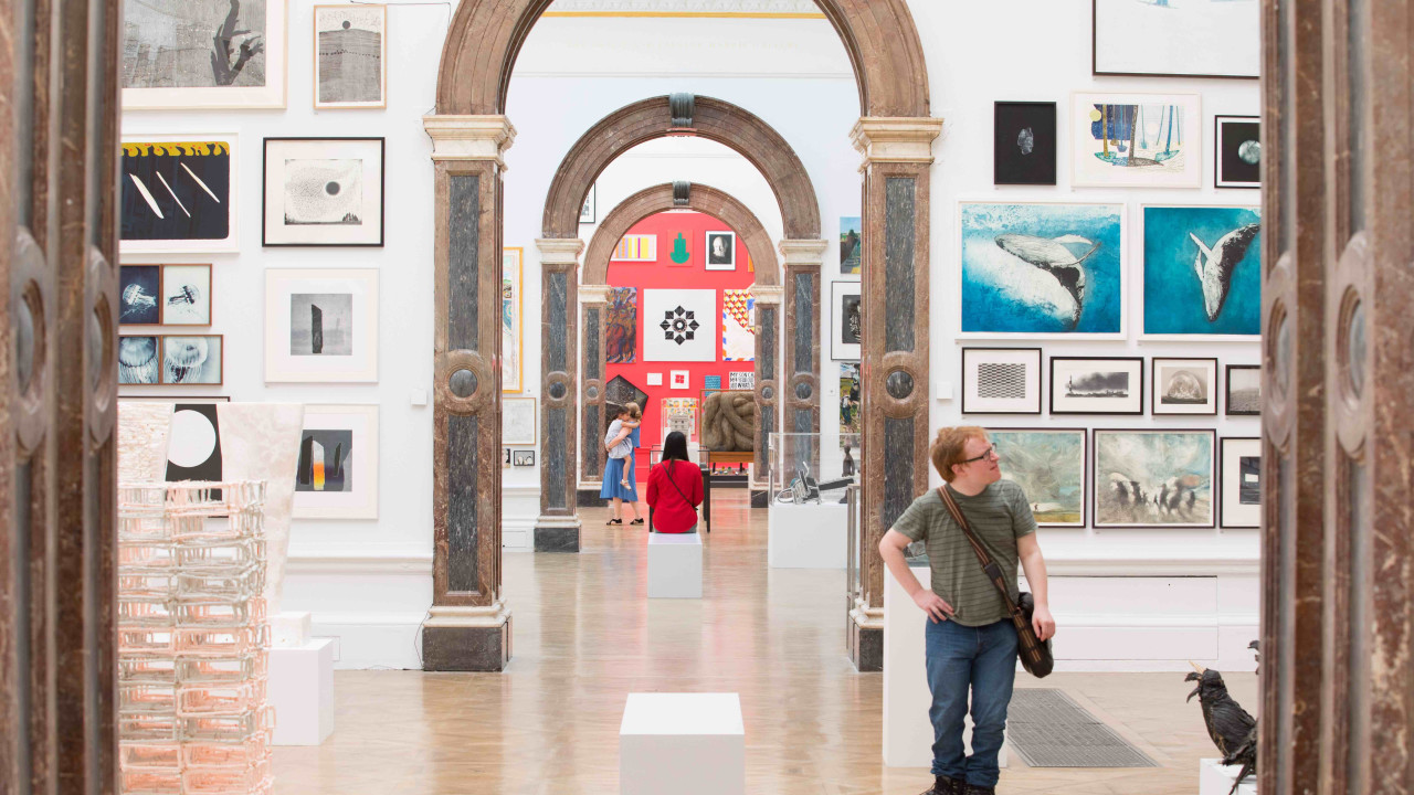 Installation view of the Summer Exhibition 2019 (10 June – 12 August)