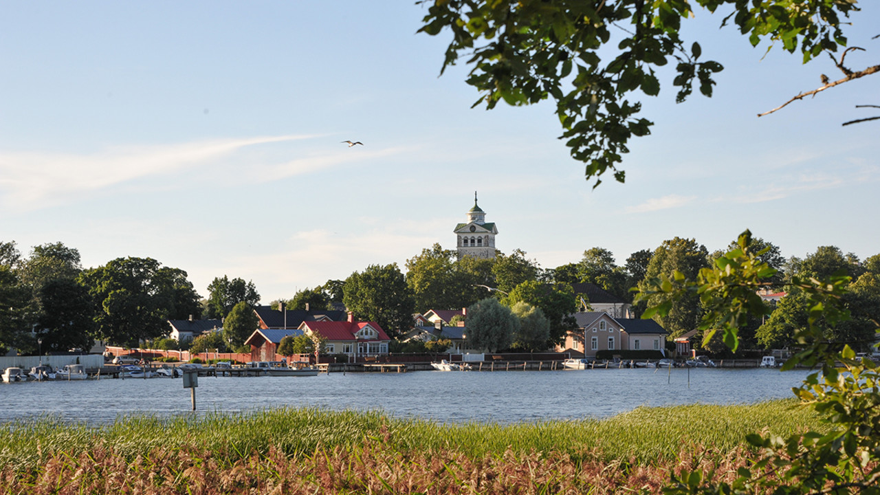 The old town of Tammisaari (Ekenäs), where Schjerfbeck lived from 1925 