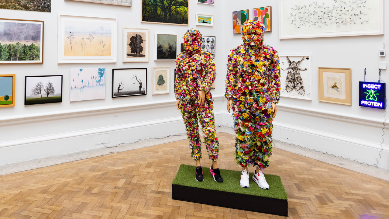 Installation view of the Summer Exhibition 2022 at the Royal Academy of Arts, London, 21 June – 21 August 2022.