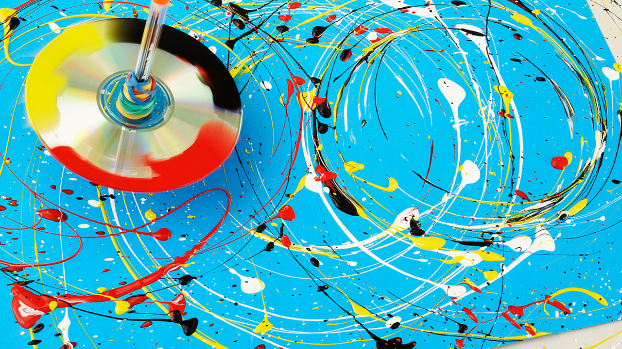 Family howto make a paintsplattering spinning top Article Royal