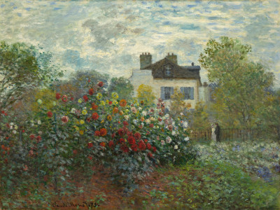 Claude Monet, The Artist's Garden in Argenteuil, 1873