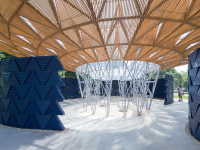 Serpentine Pavilion 2017, designed by Francis Kéré