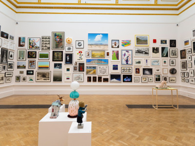 Installation view of the Summer Exhibition 2023 at the Royal Academy of Arts, London, 13 June – 20 August 2023
