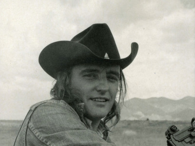 Dennis Hopper photographed in Taos, New Mexico, 1972.