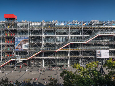 , Centre Georges Pompidou, Paris, 1971–77