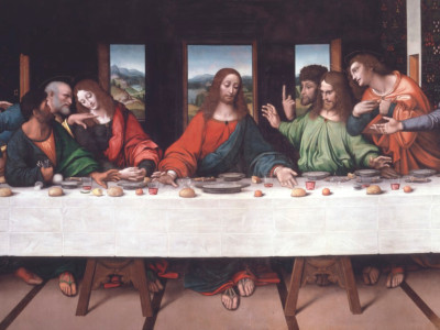 Giampietrino and Giovanni Antonio Boltraffio, Copy of Leonardo's The Last Supper