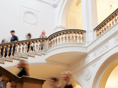 Inside Burlington Gardens at the Royal Academy, 2018