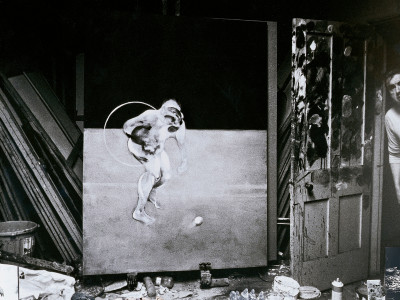 Peter Beard, The Last Man on Earth, Francis Bacon at 7 Reece Mews (detail)