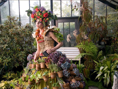 Mobile Garden Dress (2011) by Nicole Dextras