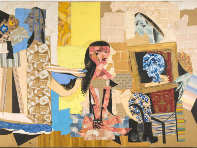 Pablo Picasso, Femmes à leur toilette (detail)