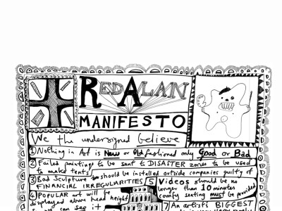 Red Alan's Manifesto by Grayson Perry, 2014
