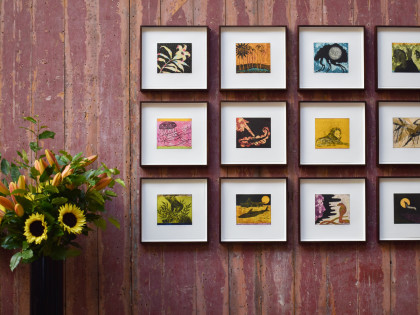 Installation view of 'Chapters', Stephen Chambers RA