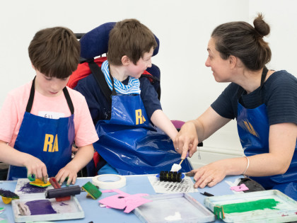 family workshop for children with SEND