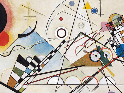 Wassily Kandinsky, Composition VIII (detail)