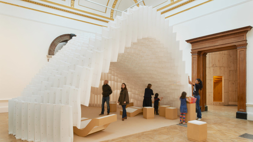 Diébédo Francis Kéré, Sensing Spaces exhibition, 2014