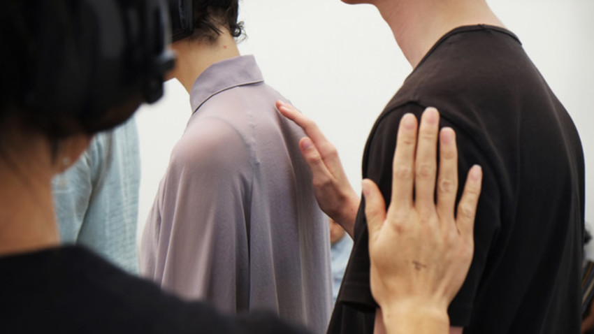 Image from the exhibition Marina Abramović: 512 Hours Serpentine Gallery, London (11 June - 25 August 2014)