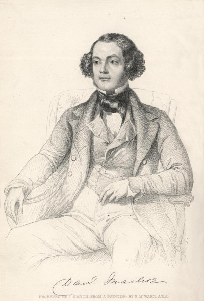Edward Matthew Ward RA, Portrait of Daniel Maclise RA