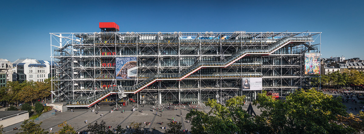 , Centre Georges Pompidou, Paris, 1971–77