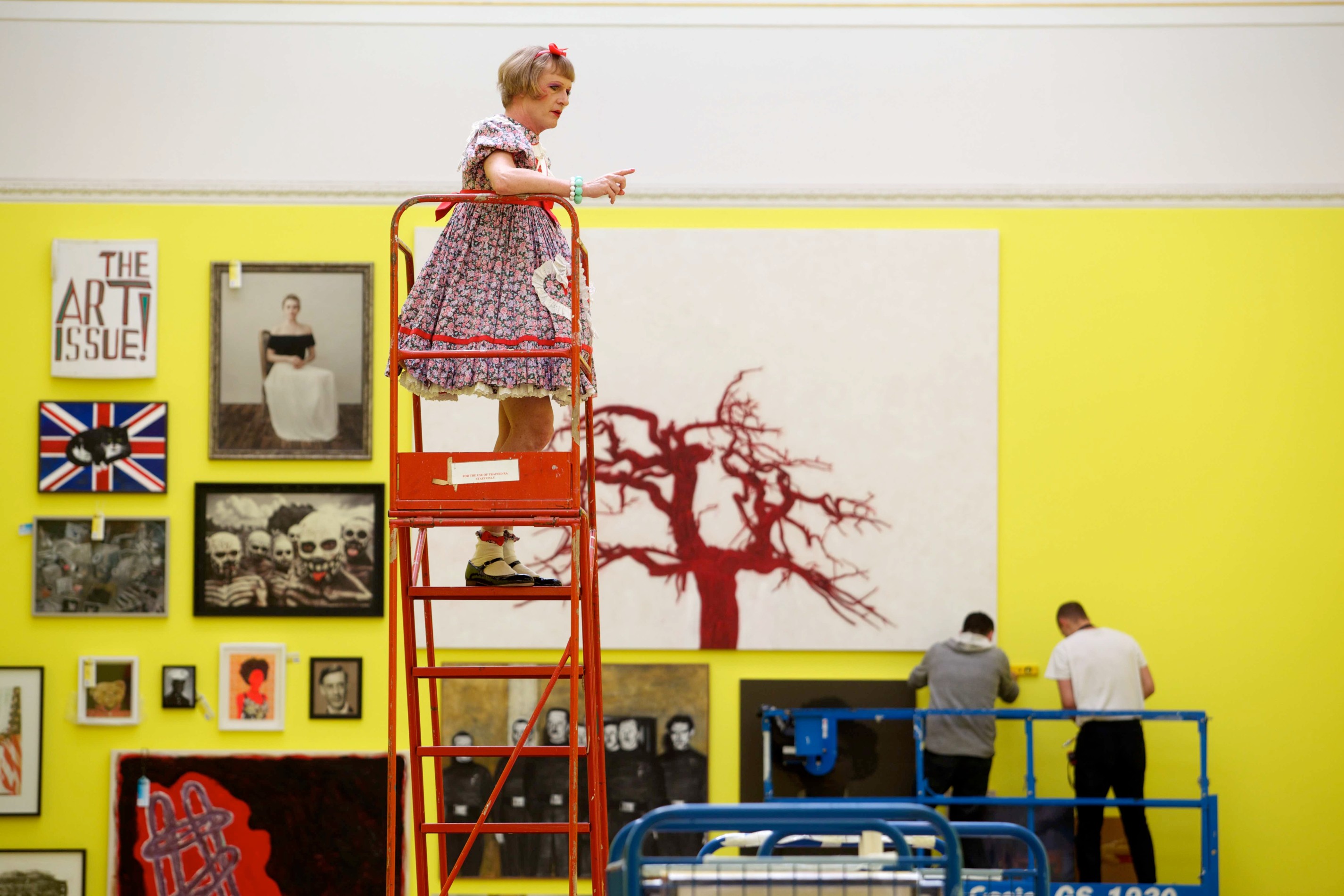 Behind The Scenes At The 250th Summer Exhibition Blog Royal