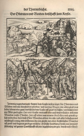 Prince Johann II Count Palatine, &#39;Der Obitritten und Wenden, botshafft zum Keyser&#39;