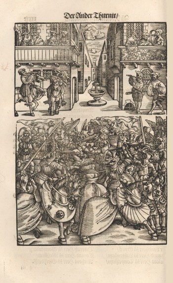 Prince Johann II Count Palatine, Tournament at Rothenburg