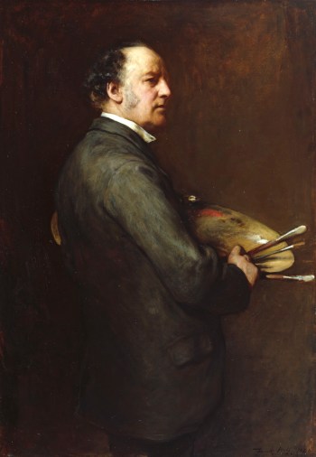 Frank Holl RA, Portrait of Sir John Everett Millais, Bt, PRA