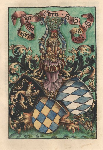 Prince Johann II Count Palatine, Coat of arms of Johann II, Count Palatine and Duke of Simmern