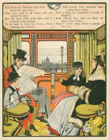 Walter Crane, &#39;And Papa and Mama took them home the same day&#39;