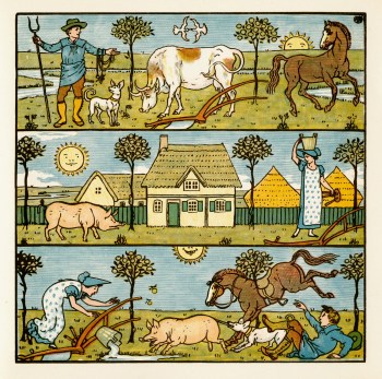 Walter Crane, &#39;The Little Disaster&#39;