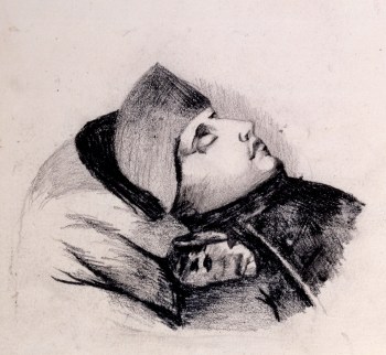 Sir John Everett Millais Bt. PRA, Napoleon Bonaparte lying in state
