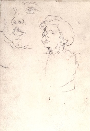 Sir John Everett Millais Bt. PRA, Drawings of a boy