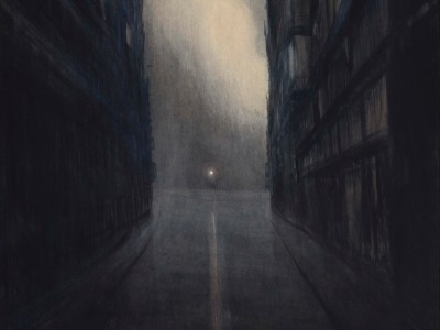 Léon Spilliaert, Hofstraat, Ostend