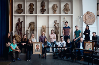 The Class of 2013 in the RA Schools life room