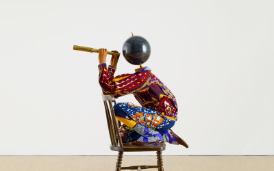 Yinka Shonibare RA, Cheeky Little Astronomer (detail)
