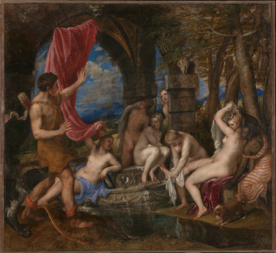 Titian, Diana and Actaeon