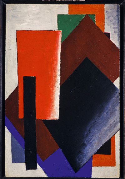 Kazimir Malevich and Lyubov Popova, Painterly Architectonic