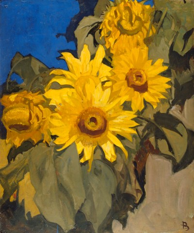 Sir Frank Brangwyn RA, Sunflowers