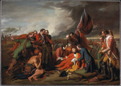 Benjamin west PRA, The Death of General Wolfe
