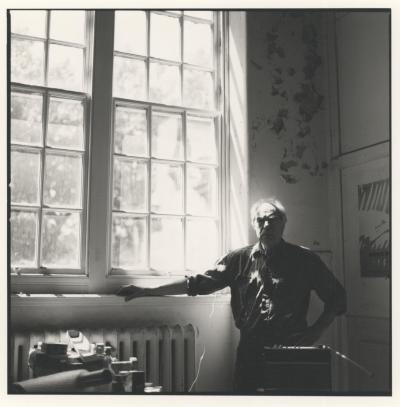 Albert Irvin RA by James Hunkin, 1999