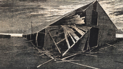 Emma Stibbon RA, Collapsed Whaling Station, Deception Island, Antarctica