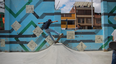 The Clover Community Centre and Skatepark, Bogota, Colombia (2015)