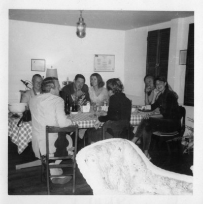 A Robert Motherwell dinner party, August 1964