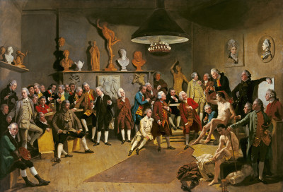 Johann Zoffany RA, The Academicians of the Royal Academy