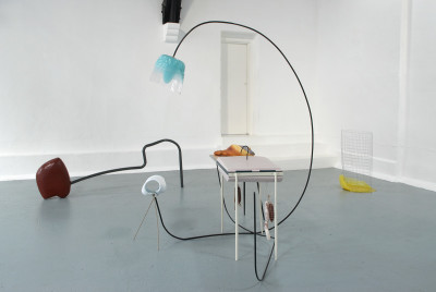 'Butcher, Barber and Angler', 2009, by Nairy Baghramian