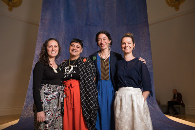 Mata Aho Collective in 'Oceania' at the Royal Academy of Arts, London