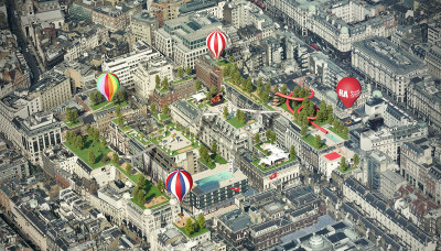 Aerial view in Culture, Craft & Commerce